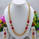 SNERA Pota Stone And Beads Long Necklace Set