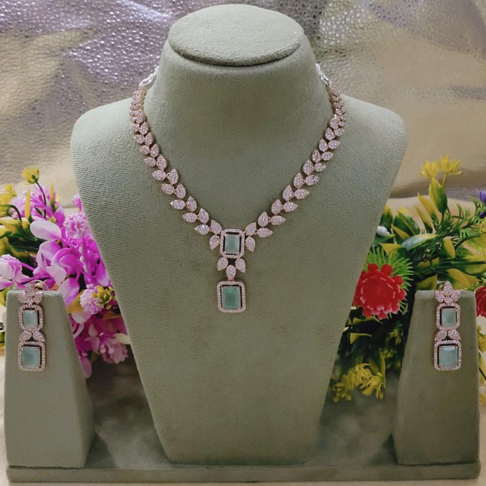 SNERA Necklace Set Stylish American Diamond Jewellery for Every Occasion