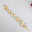 SNERA Timeless Tresses Antique Kundan Stone And Sheshphool