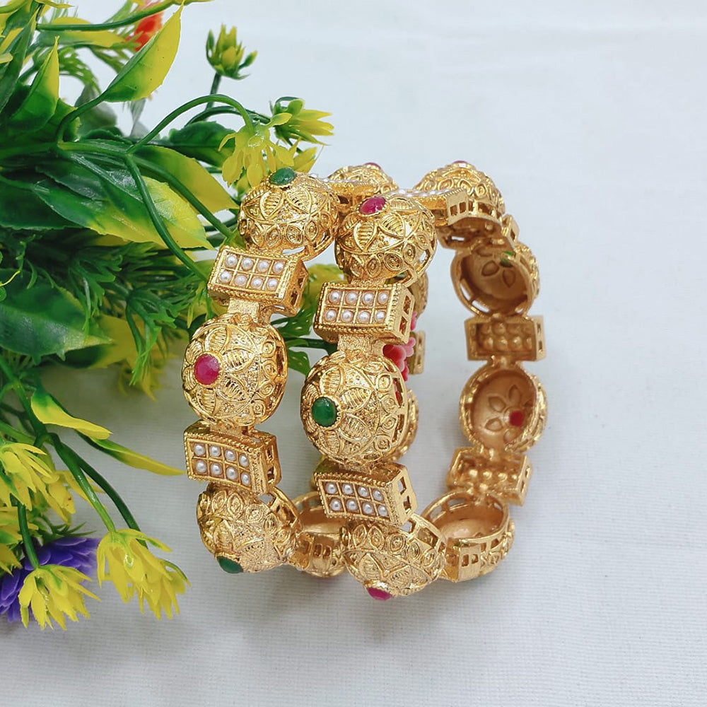 Snera Glam Bangles Set Perfect for Weddings Parties and Everyday Traditional Looks