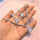 SNERA Graceful American Diamond Necklace Set
