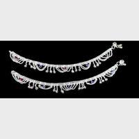 SNERA Elegant Rhodium Plated Designer Payal \ Anklet