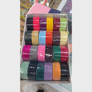 SNERA Multicolor Velvet Designer Bangles Set for Women