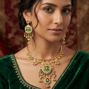 SNERA Graceful Pota Stone And Pearl Necklace Set