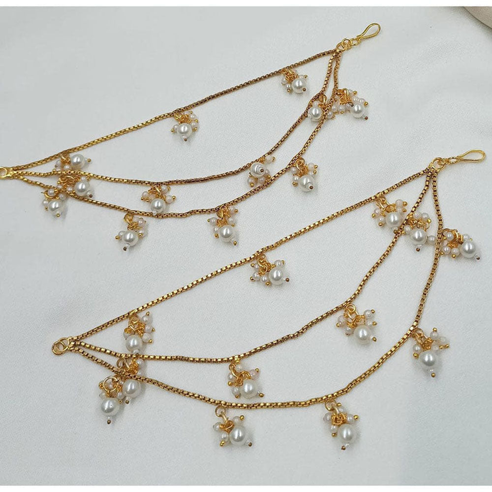 SNERA Fancy Pearl And Beads Kanchain for Festive Look
