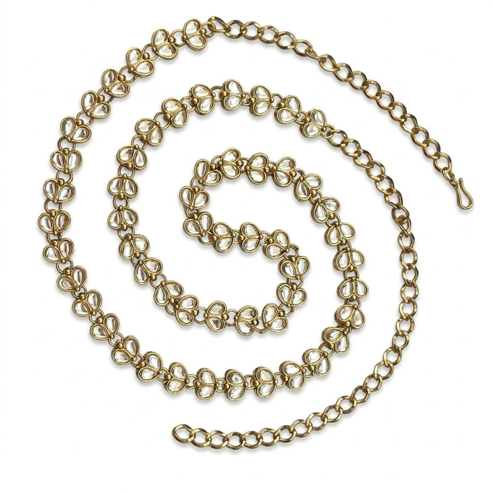 SNERA Crystal Stone Designer Kamarbandh for Women