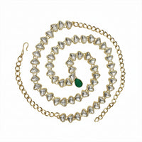 SNERA Crystal Stone Designer Kamarbandh for Women