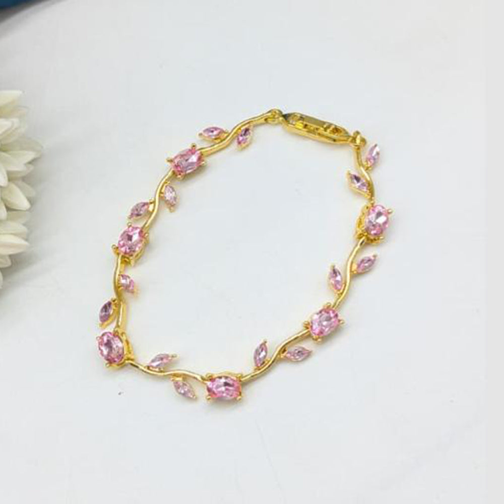 SNERA Elegant Crystal Stone Openable Bracelet for Women