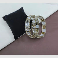 SNERA Elegant Crystal Stone and Austrian Stone Designer Bangles Set