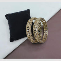 SNERA Elegant Crystal Stone and Austrian Stone Designer Bangles Set