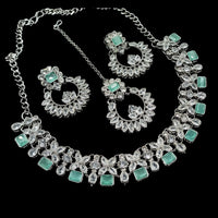 SNERA Sparkling Crytsal Stone Necklace Set