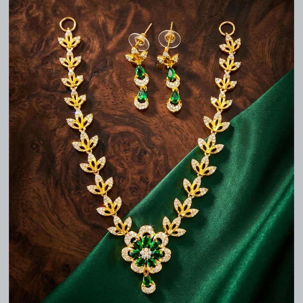 SNERA Sparkling Crytsal Stone Necklace Set