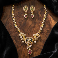 SNERA Sparkling Crytsal Stone Necklace Set