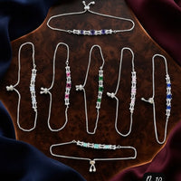 SNERA Glamorous American Diamond Party Wear Bracelet