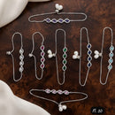 SNERA Glamorous American Diamond Party Wear Bracelet