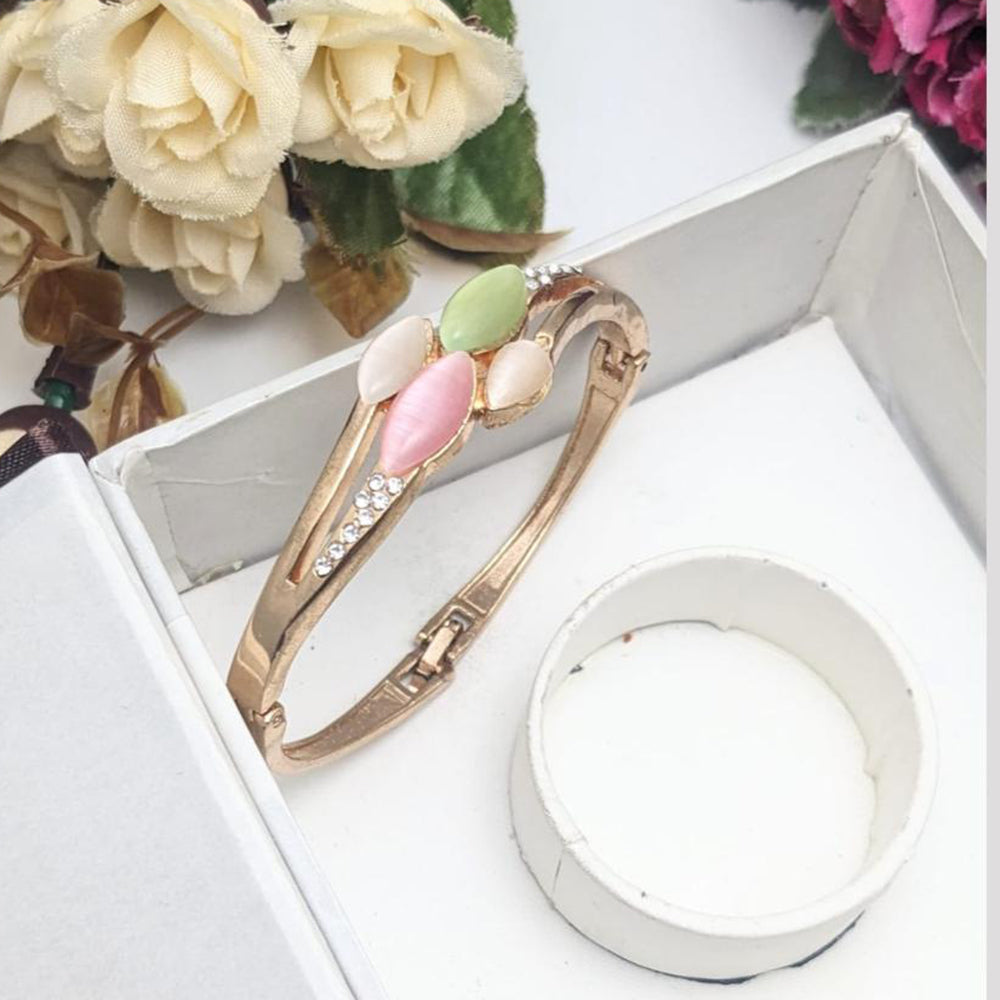 SNERA Stylish Austrian Stone Openable Statement Bracelet