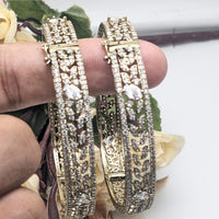 SNERA American Daimond Designer Bangles Set