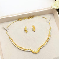 Trendy Austrian Stone Statement Jewellery Set