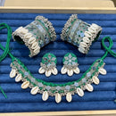 SNERA Beautiful Mirror And Shell Jewellery Combo Set for Women