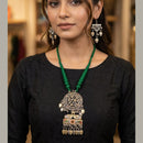 SNERA 2 Tone Pota Stone Necklace Set