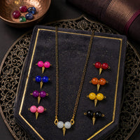 SNERA Beautiful Multi Beaded Mangalsutra For Women