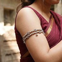 SNERA Elegant Oxidised Plated Baju Bandh For Women
