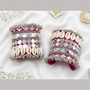 SNERA Glamorous Mirror And Shell Bracelet