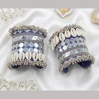 SNERA Glamorous Mirror And Shell Bracelet