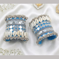 SNERA Glamorous Mirror And Shell Bracelet