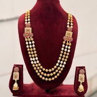SNERA Timeless Pota Stone And Beads Long Necklace Set