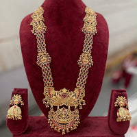 SNERA Timeless Pota Stone And Beads Temple Long Necklace Set
