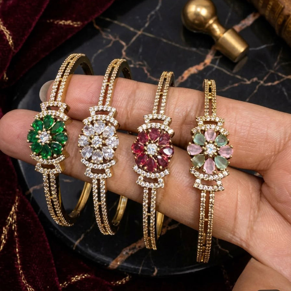 SNERA Glamorous American Diamond Party Wear Bracelet