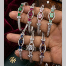 SNERA Glamorous American Diamond Party Wear Bracelet