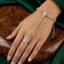 SNERA Elegant American Diamond Hath Panja for Women