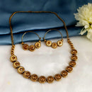 Darshana Jewels Gold Plated Austrian Stone Necklace Set