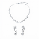 Darshana Jewels Premium Austrian Stone Necklace Set for Women  (Set of 3)