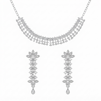 Darshana Jewels Festive Austrian Stone Statement Jewellery Set (Set of 3)