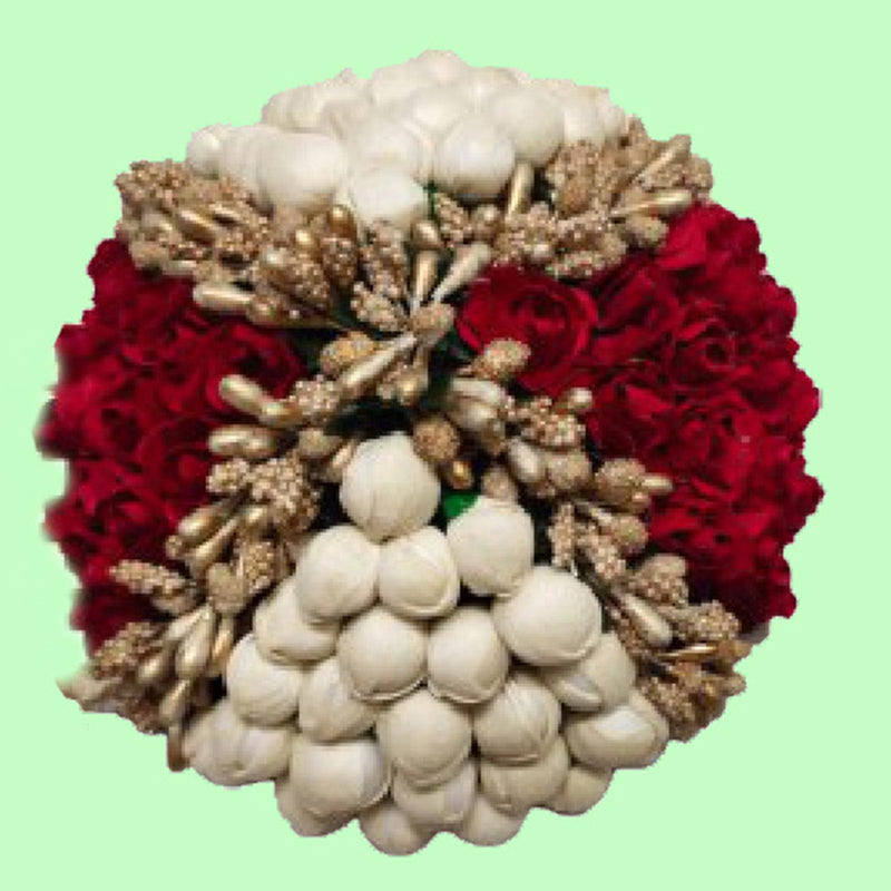 Kavya's Kreation Designer Floral Hair Brooch