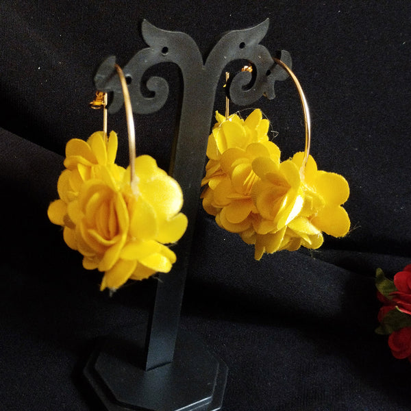 Kavya's Kreation Designer Floral Earrings (