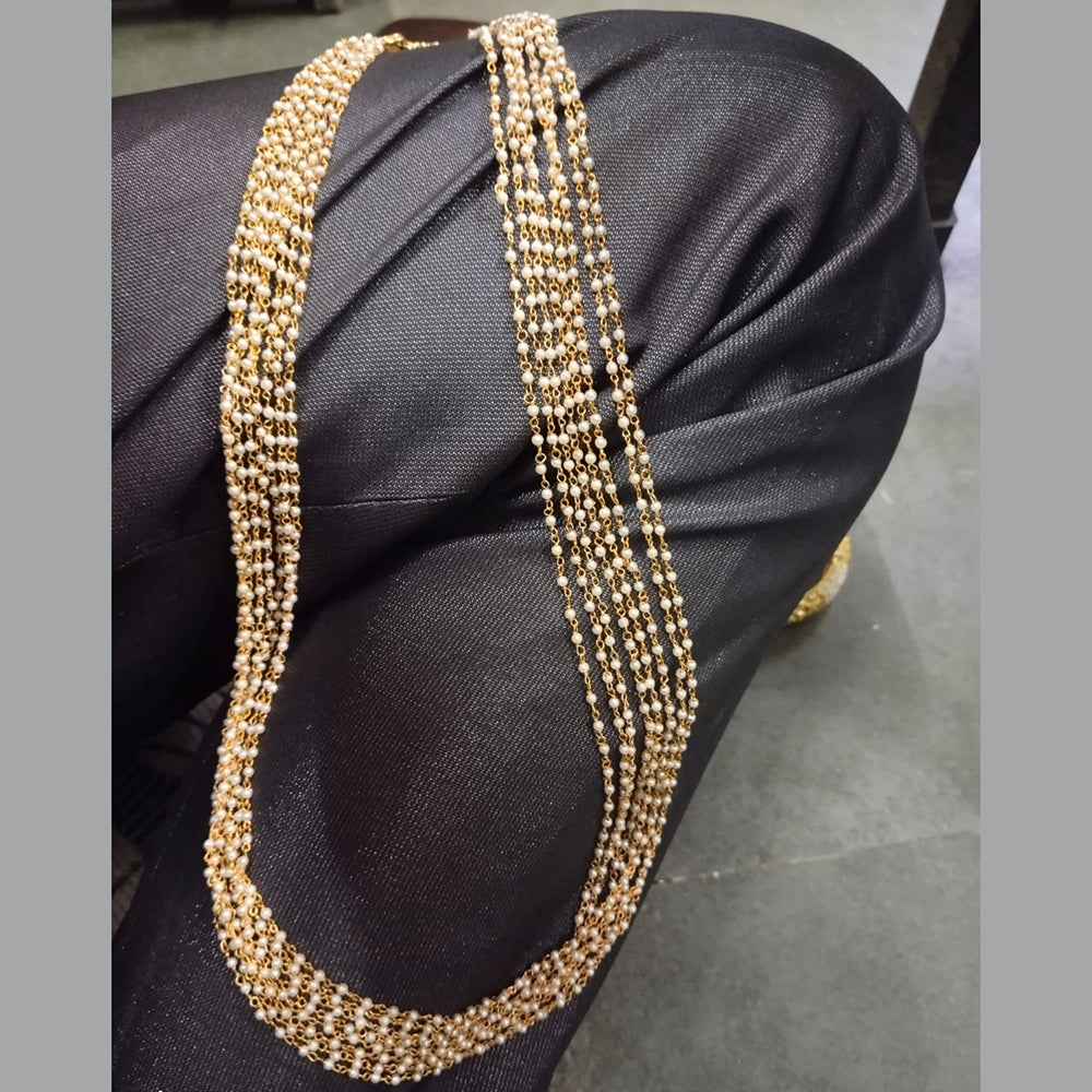 Niyansh Bangles Gold Plated Pearl Necklace