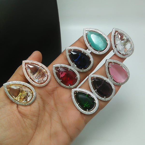 Everlasting Quality Jewels AD Stone Finger Ring (1 Ring)