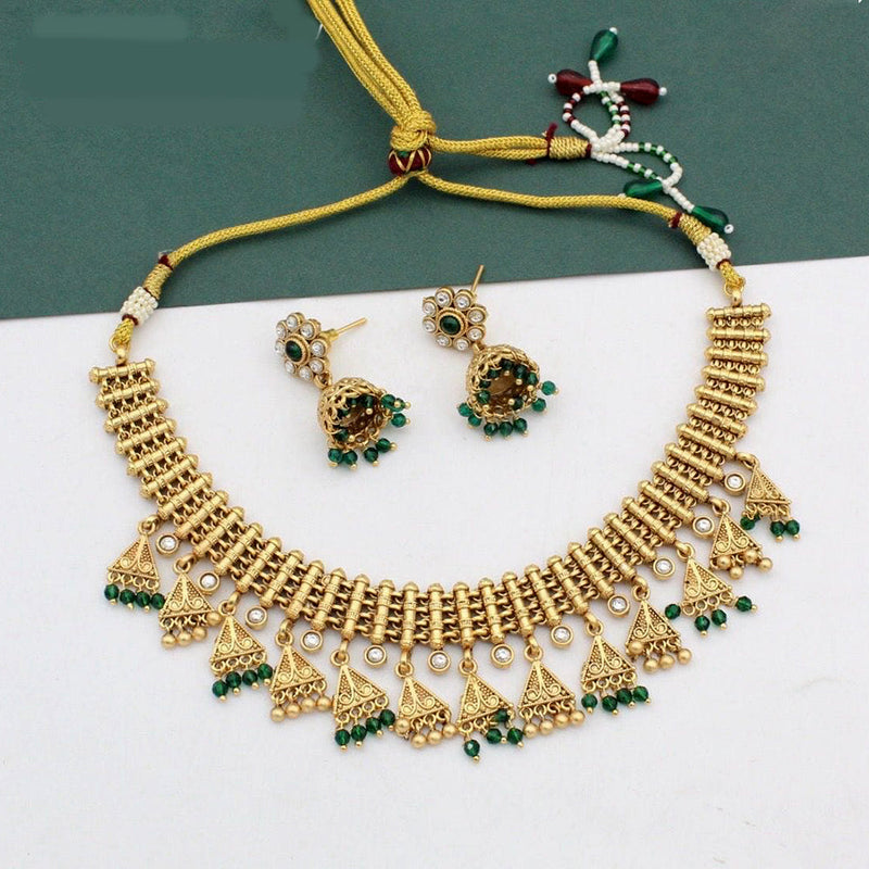 Everlasting Quality Jewels Gold Plated Austrian Stone Necklace Set
