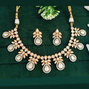 Everlasting Quality Jewels Gold Plated Polki Kundan Necklace Set
