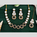 Everlasting Quality Jewels Gold Plated Crytsal And Austrain Stone Neckalce Set