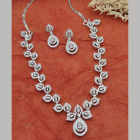 Everlasting Quality Jewels Silver Plated Austrian Stone Necklace Set