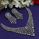 Everlasting Quality Jewels Gold Plated American Diamond Necklace Set