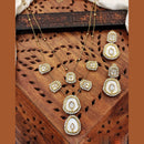 Everlasting Quality Jewels Traditional Pota And Sparkling Austrian Stones Necklace Set