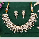 Everlasting Polki Kundan Necklace Set Handcrafted Royal Jewelry for Women
