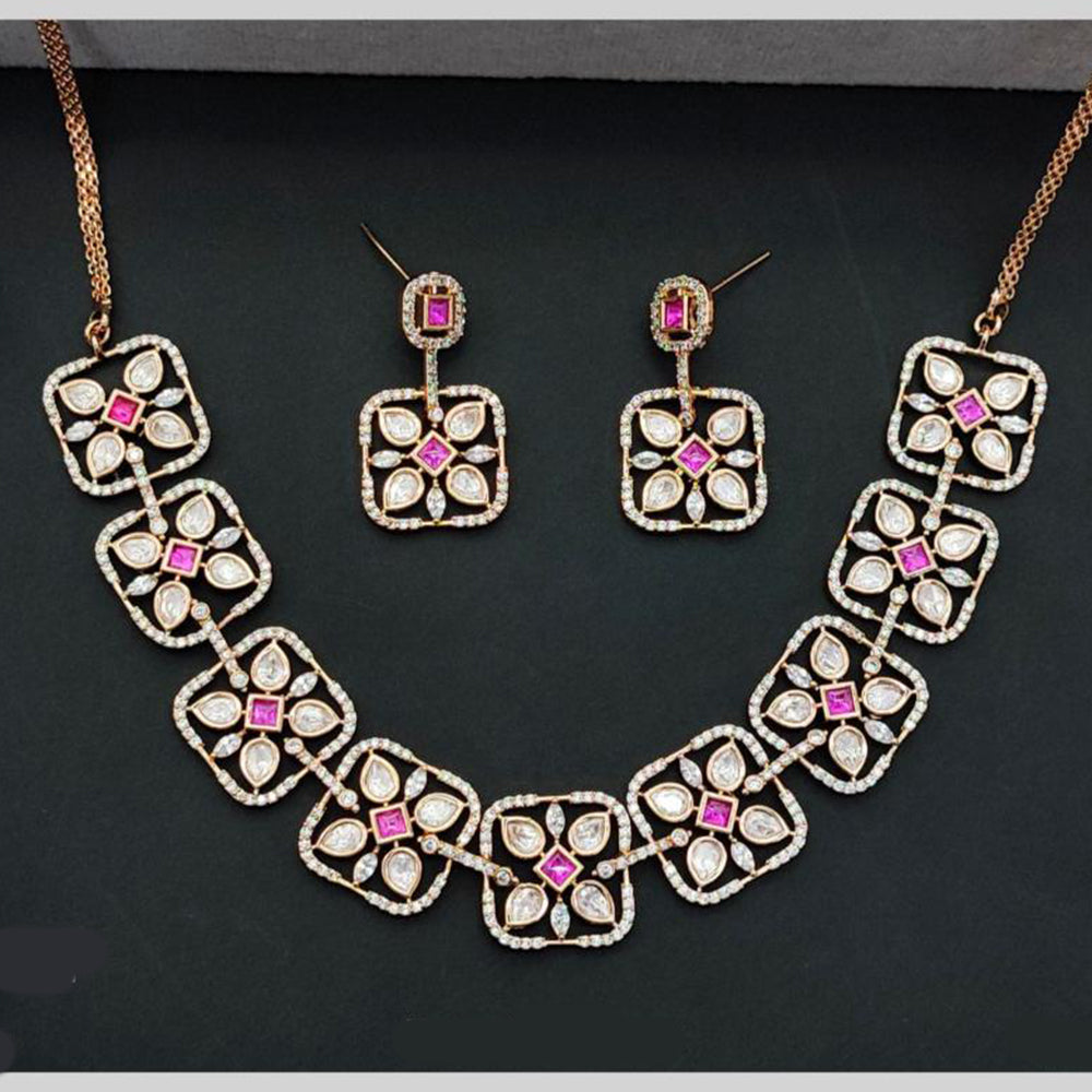 Everlasting Quality Jewels Polki Kundan Necklace Set – Bridal & Ethnic Jewelry