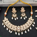 Everlasting Designer Polki Kundan Necklace Set for Weddings & Festive Wear